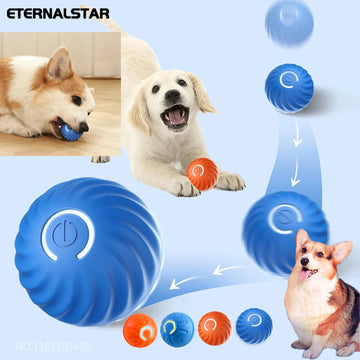 Smart Interactive Pet Toy Ball – Automatic & Rechargeable